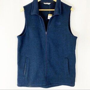 NWT Men's Field And Stream Navy Blue Fleece Vest‎ M Gorpcore Dress Blues Outdoor